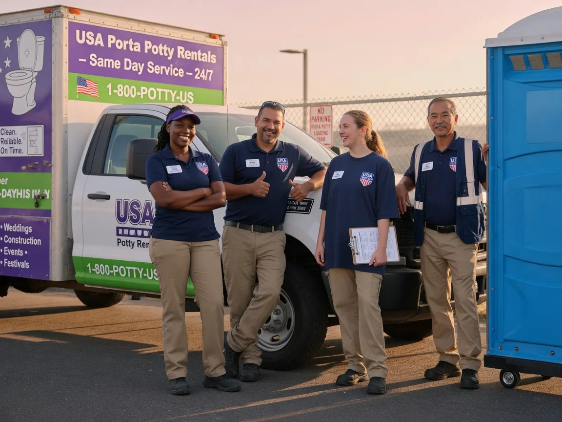 Porta Potty Rental company in New Berlin, IL