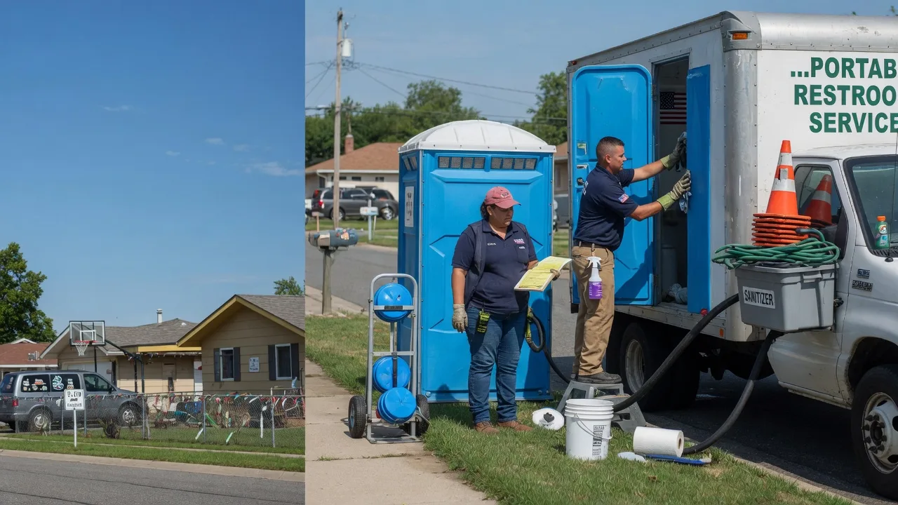 Portable Toilet Rental in New Berlin, IL near me
